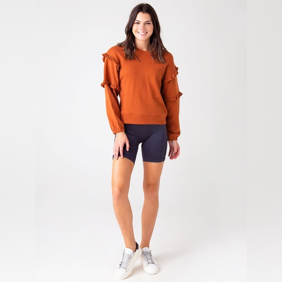 REBECCA MINKOFF NWT WOMEN'S EVELYN SWEATSHIRT SIZE XS - Picture 2 of 8